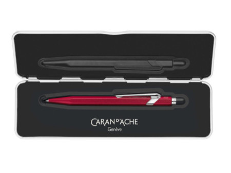 CARAN D'ACHE Stylo à bille 849 Colormat-X, rouge