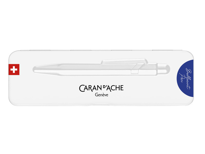 CARAN D'ACHE Stylo à bille 849 Colormat-X, bleu