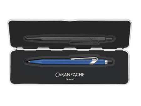 CARAN D'ACHE Stylo à bille 849 Colormat-X, bleu