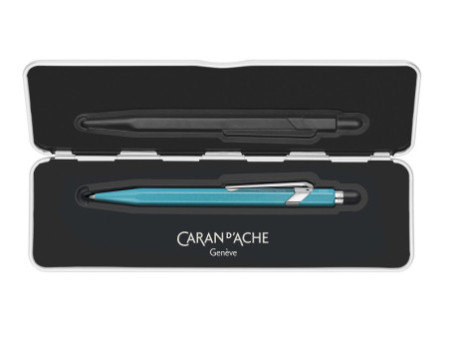 CARAN D'ACHE Stylo à bille 849 Colormat-X, turquoise