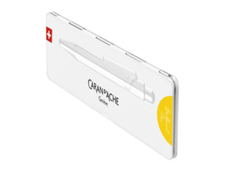 CARAN D'ACHE Stylo à bille 849 Colormat-X, jaune