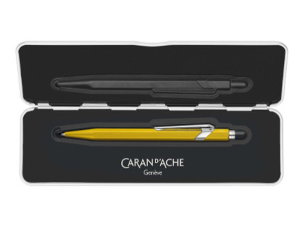 CARAN D'ACHE Stylo à bille 849 Colormat-X, jaune