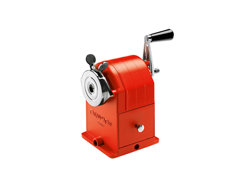 CARAN D'ACHE Machine à tailler, manuel, 1 trou, rouge