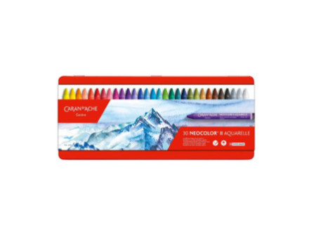 CARAN D'ACHE Pastel à la cire aquarellable NEOCOLOR II, étui