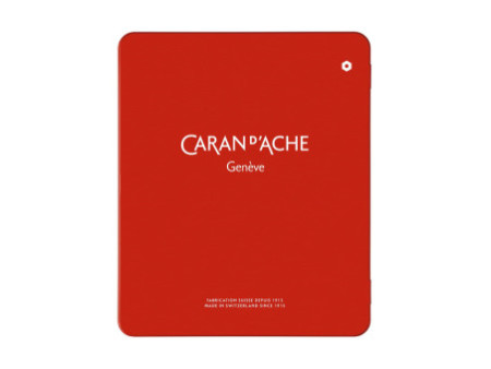 CARAN D'ACHE Feutre FIBRALO Brush, étui métal de 15