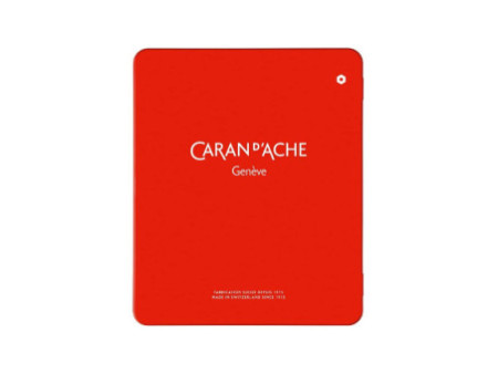 CARAN D'ACHE Crayons de couleur SUPRACOLOR, étui métal de 18
