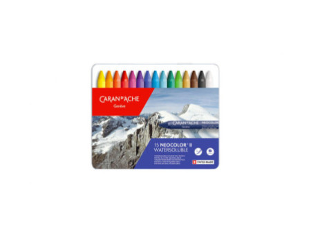 CARAN D'ACHE Pastel à la cire aquarellable NEOCOLOR II, étui