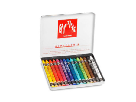 CARAN D'ACHE Pastel à la cire aquarellable NEOCOLOR II, étui