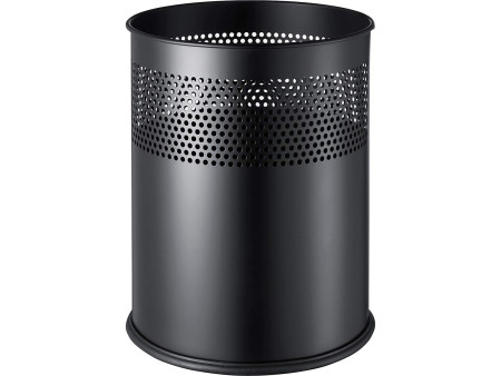helit Corbeille à papier 'the dot', 15 L, argent