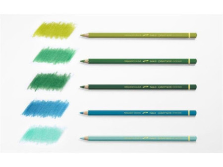 CARAN D'ACHE Crayons de couleur PABLO, étui métal de 80