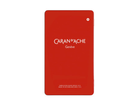 CARAN D'ACHE Feutre FIBRALO Brush, étui métal de 10