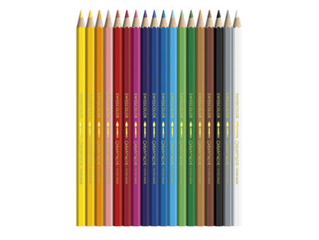 CARAN D'ACHE Crayons de couleur SWISSCOLOR Aquarelle