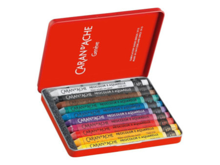 CARAN D'ACHE Pastel à la cire aquarellable NEOCOLOR II, étui