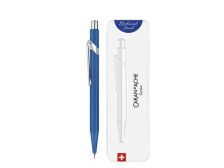 CARAN D'ACHE Porte-mines 844 Colormat-X, 0,7 mm, bleu