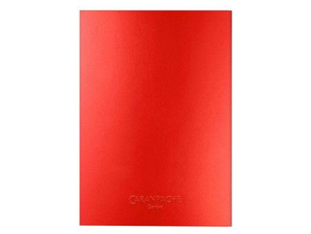 CARAN D'ACHE Carnet de notes COLORMAT-X, A5, ligné, rouge