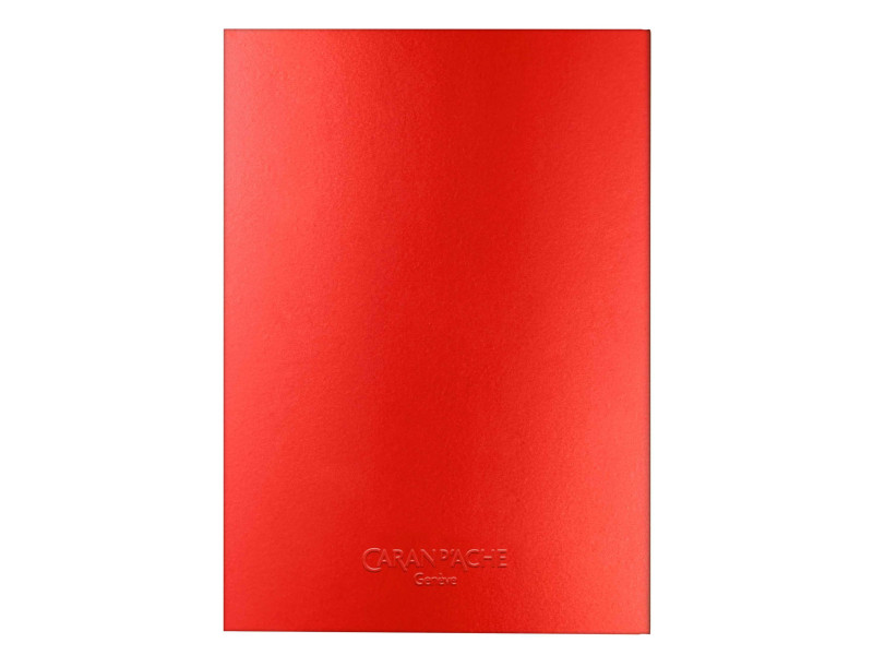 CARAN D'ACHE Carnet de notes COLORMAT-X, A5, ligné, rouge