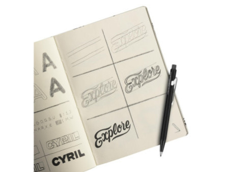 CARAN D'ACHE Carnet de croquis RYLSEE, A5, uni