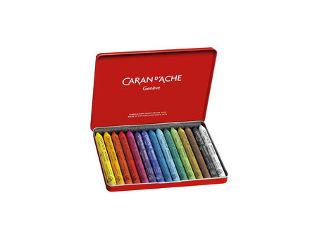 CARAN D'ACHE Pastel à la cire NEOCOLOR I, étui métal de 10
