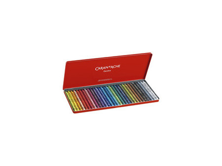 CARAN D'ACHE Pastel à la cire NEOCOLOR I, étui métal de 10