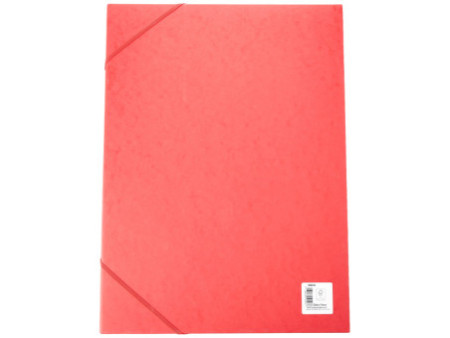 EXACOMPTA Chemise à élastique, A3, carton, rouge