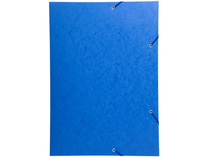 EXACOMPTA Chemise à élastique, A3, carton, bleu