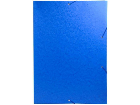 EXACOMPTA Chemise à élastique, A3, carton, bleu