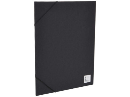 EXACOMPTA Chemise à élastique, A3, carton, noir