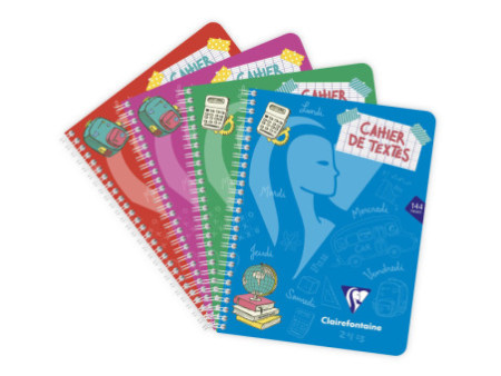 Clairefontaine Cahier de textes Mimesys, 170 x 220 mm, séyès