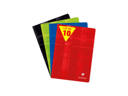 Clairefontaine Cahier piqûre, A4, 48 pages, séyès