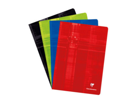 Clairefontaine Cahier piqûre, A4, quadrillé 5x5, 96 pages