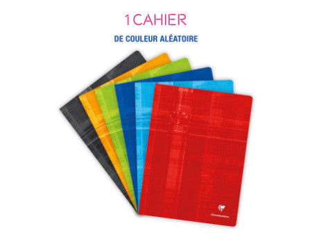 Clairefontaine Cahier piqûre, 240 x 320 mm, 96 pages, 5x5