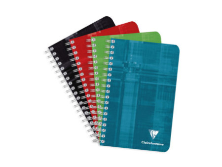Clairefontaine Carnet à spirale, 110 x 170 mm, quadrillé 5x5