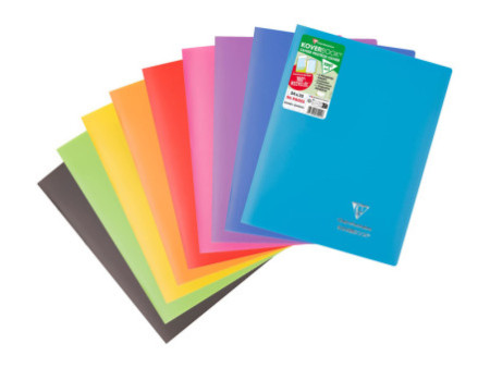 Clairefontaine Cahier Koverbook, 240 x 320 mm, Seyès,assorti