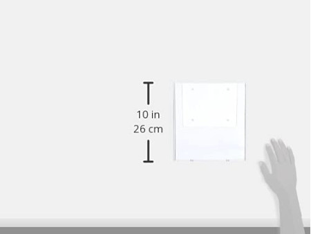 helit Porte-brochures mural 'the help wall', A4, transparent