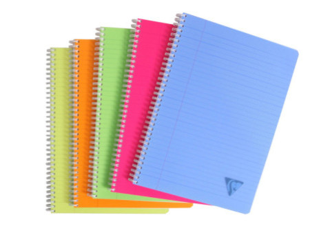 Clairefontaine Cahier reliure intégrale LINICOLOR, A4, ligné