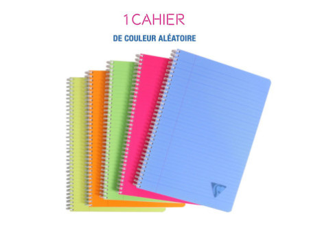 Clairefontaine Cahier reliure intégrale LINICOLOR, A4, ligné