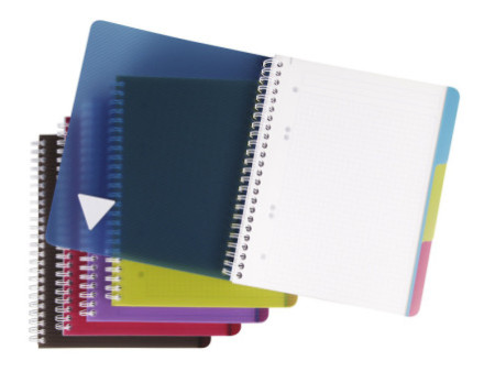 Clairefontaine Cahier Evolutiv'book, A5+, quadrillé 5x5