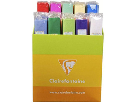 Clairefontaine Papier crépon, (l)500 x (L)2.500 mm, display