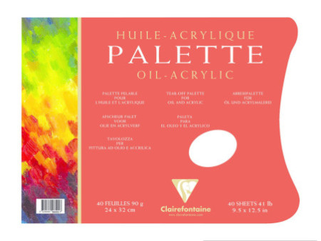 Clairefontaine Palette, 240 x 320 mm, lisse, 40 feuilles