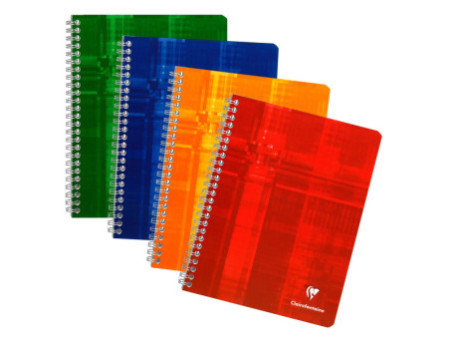 Clairefontaine Cahier à spirale, 170 x 220 mm, 100 pages