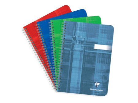 Clairefontaine Cahier à spirale, 148 x 210 mm, uni