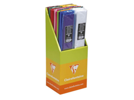 Clairefontaine Papier de soie, présentoir de 40