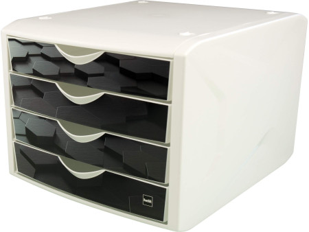 helit Module de classement the chameleon, décor dark hexagon