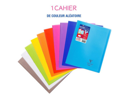 Clairefontaine Cahier piqué Koverbook, 240 x 320 mm, assorti