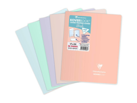 Clairefontaine Cahier Koverbook Blush, 170 x 220 mm, assorti