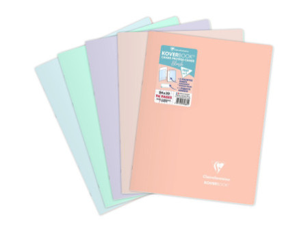 Clairefontaine Cahier Koverbook Blush, 240 x 320 mm, assorti