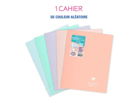 Clairefontaine Cahier Koverbook Blush, 240 x 320 mm, assorti