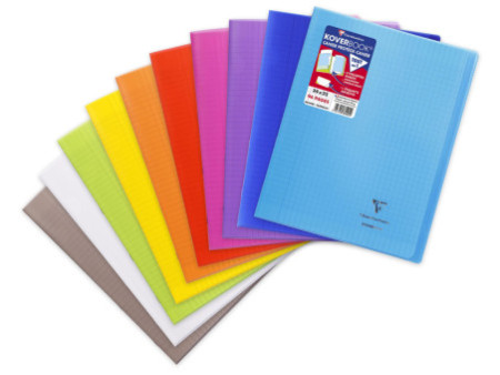 Clairefontaine Cahier piqué Koverbook, 240 x 320 mm, assorti