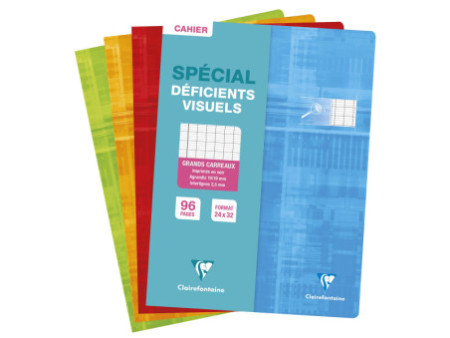 Clairefontaine Cahier piqûre 240 x 320 mm, Seyès agrandi