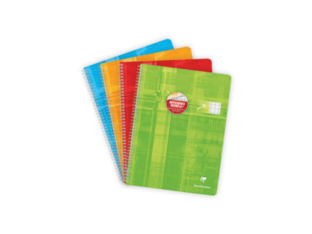 Clairefontaine Cahier spirale 240 x 320 mm, Seyès agrandi